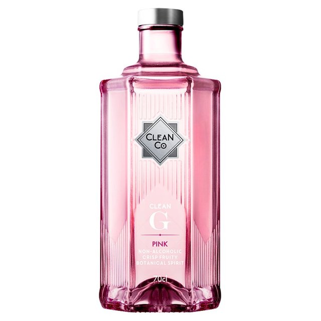CleanCo Clean G Pink Non-Alcoholic Gin Alternative, 70cl