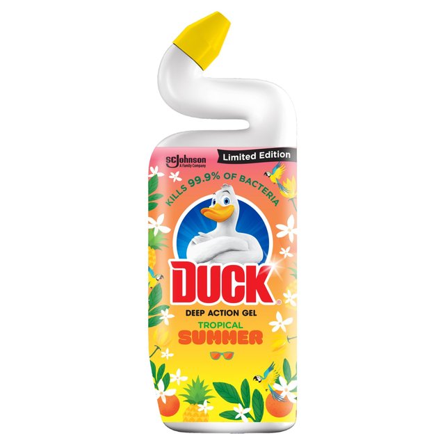 Duck Deep Action Gel Toilet Liquid Cleaner Tropical Summer, 750ml
