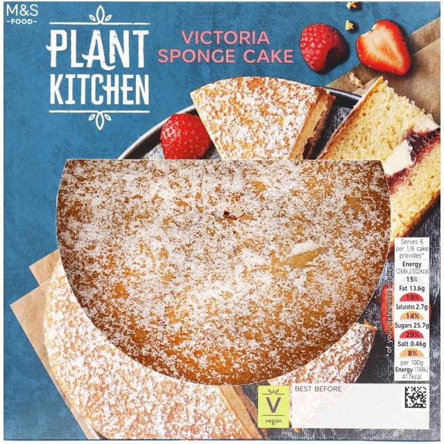 M & S Plant Kitchen Victoria Sponge Cake, 435g
