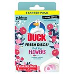 Duck Toilet Fresh Discs Holder First Kiss Flowers