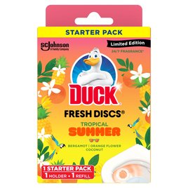 Duck Toilet Fresh Discs Holder Tropical Summer