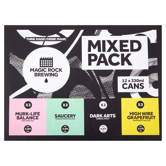 Magic Rock Mix Pack, 12 x 330ml