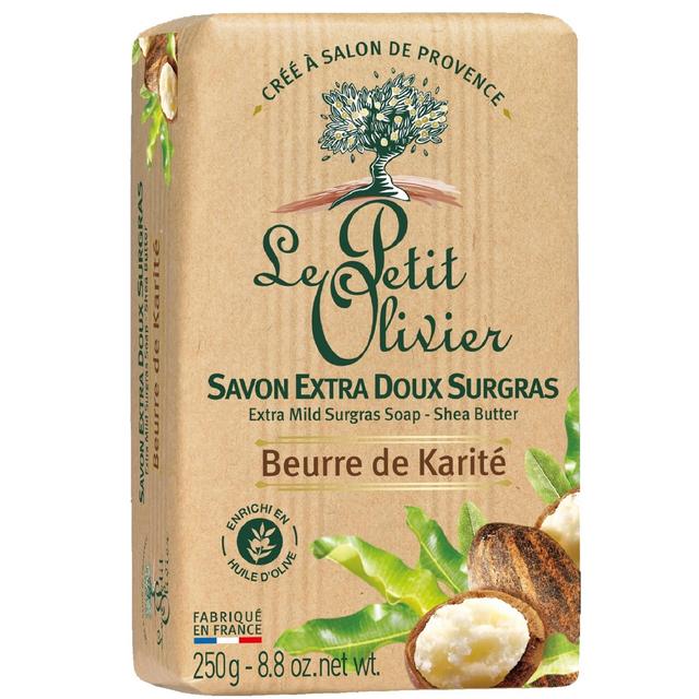 Le Petit Olivier Extra Mild Surgras Soap Shea Butter, 250g
