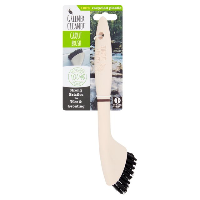 Greener Cleaner 100% Recycled Plastic Grout Brush Cream