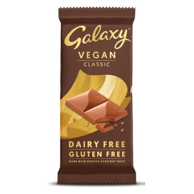 Galaxy Vegan Dairy Free Smooth Classic Chocolate, 100g