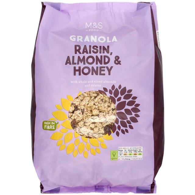 M & S Raisin Almond & Honey Granola, 1kg