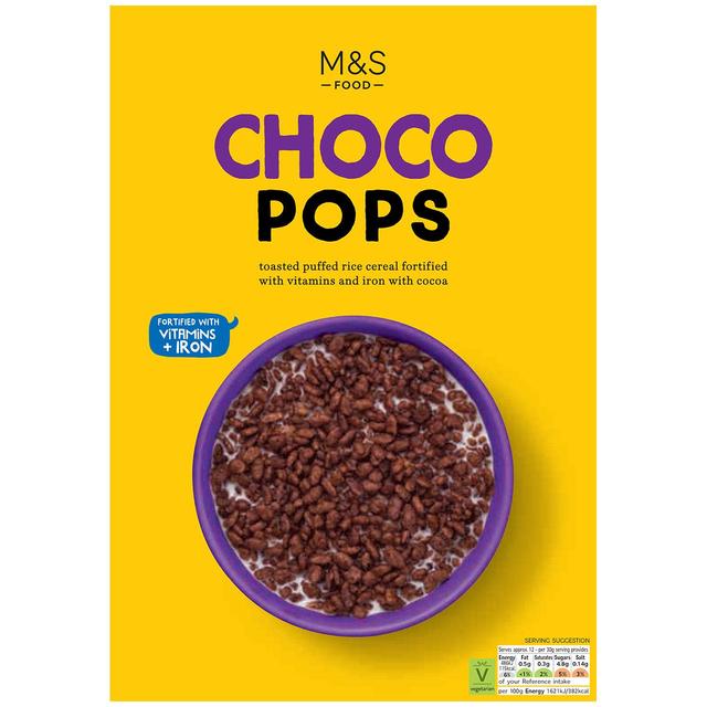 M & S Choco Pops, 375g