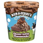 Ben & Jerry's  Sundae Choco-lotta Cheesecake Ice Cream Tub