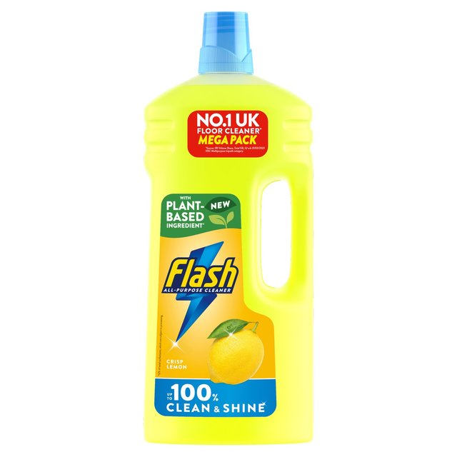 Flash Multipurpose Cleaning Liquid Lemon 1.5L, 1500ml