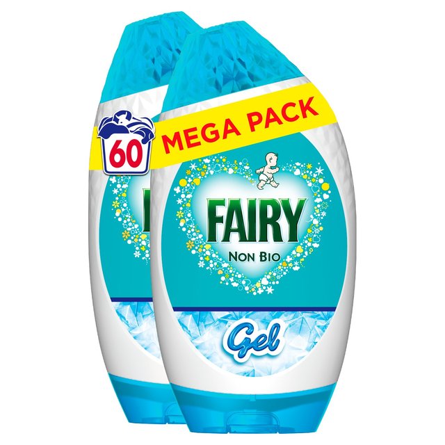 Fairy Non Bio Washing Liquid Gel For Sensitive Skin 60 Washes 2.1L
