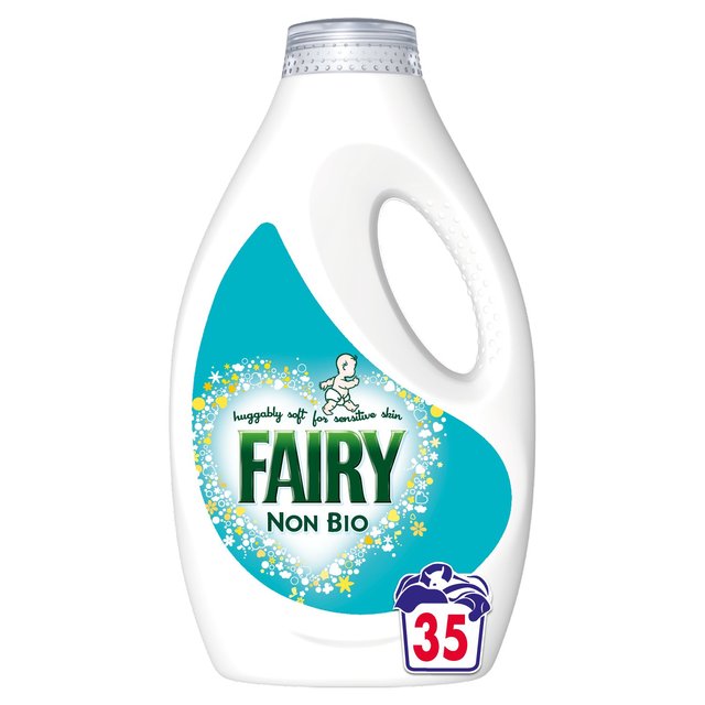 Fairy Non Bio Washing Liquid For Sensitive Skin 35 Washes, 1.23L