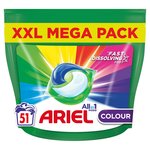 Ariel Colour All-in-1 Pods Washing Liquid Capsules 51 Washes