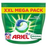 Ariel All in1 Pods Washing Capsules Original 58 Washes