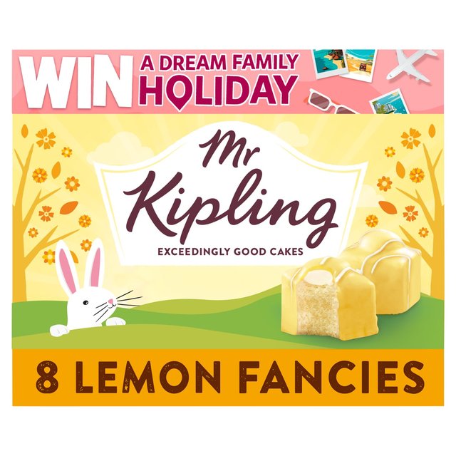 Mr Kipling Lemon Fancies, 8 Per Pack