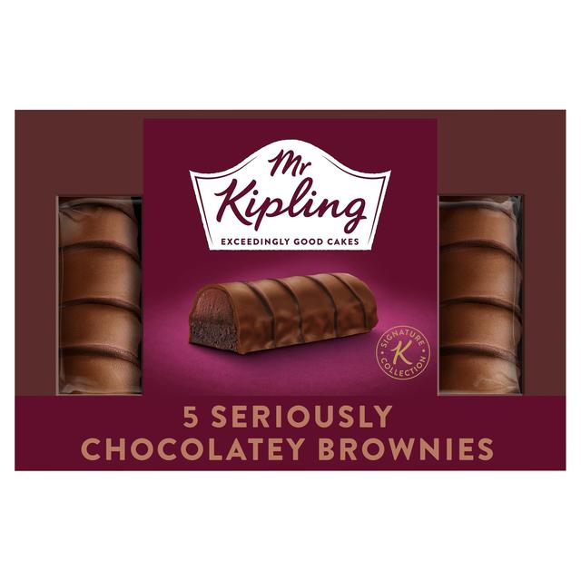 Mr Kipling Signature Brownie, 5 Per Pack
