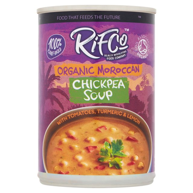Rifco Organic Free From Moroccan Chickpea Soup, 400g
