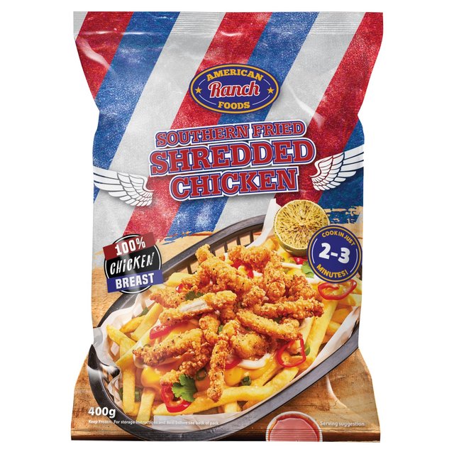 American Ranch Southern Fried Shredded Chicken, 400g