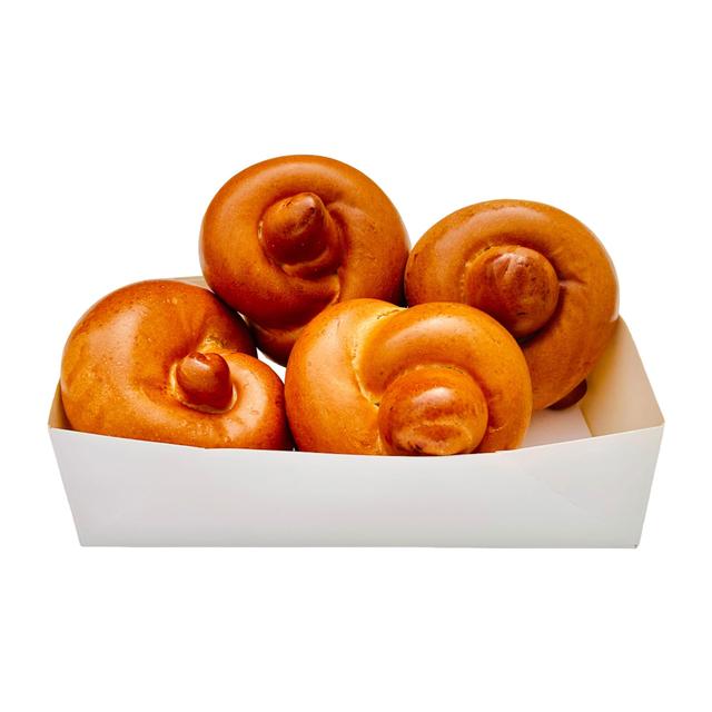 Cohens Bakery Large Challa Rolls, 4 Per Pack