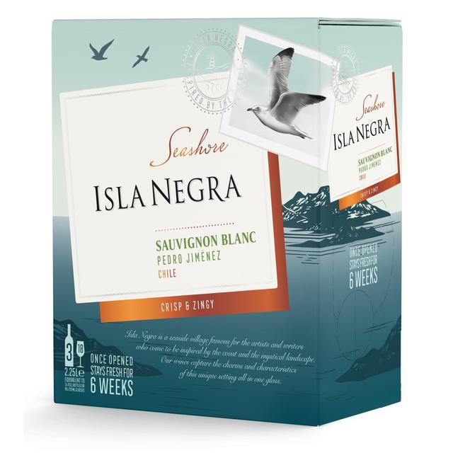 Isla Negra Sauvignon Blanc Boxed Wine, 2.25L