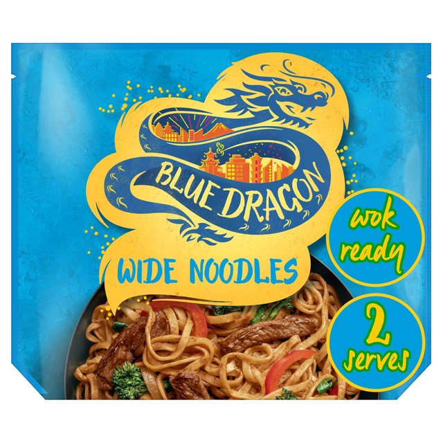 Blue Dragon Wide Wok Ready Noodles, 300g