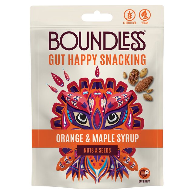 Boundless, Orange & Maple Syrup Nuts & Seeds, Sharing Bag, 90g
