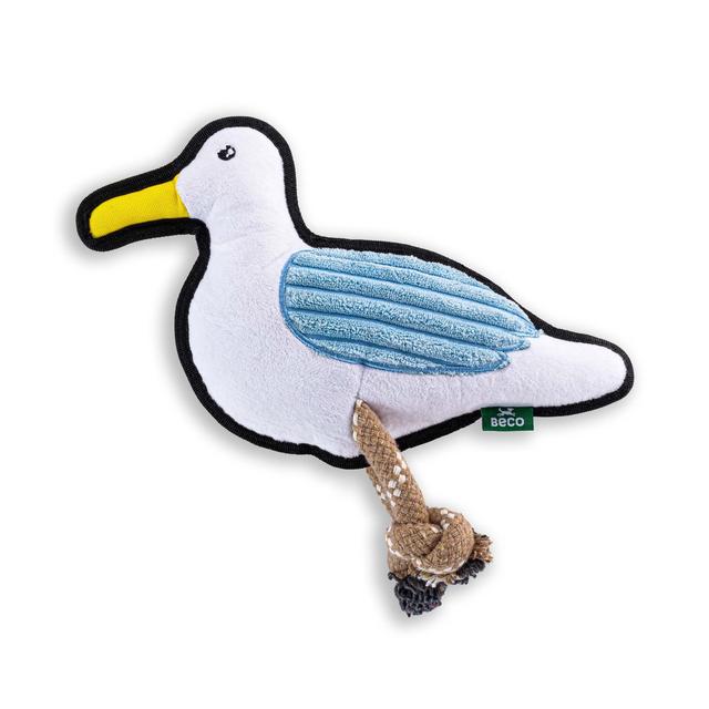 Beco Rough & Tough Recycled Dog Toy Seagull