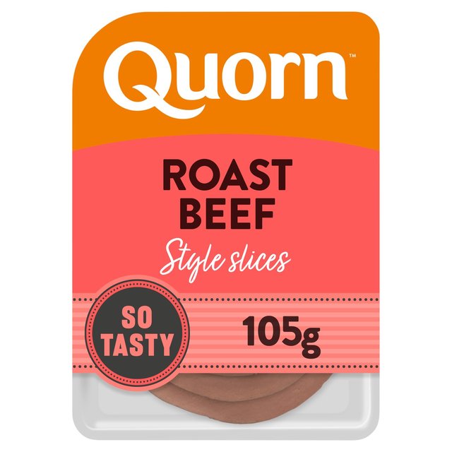 Quorn Vegan Roast Beef Style Slices, 105g