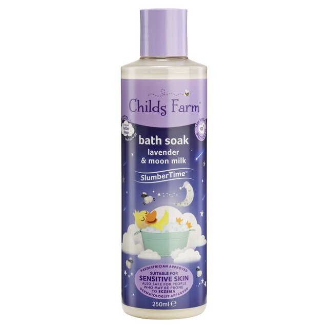 Childs Farm Bath Soak, Lavender & Moon Milk, SlumberTime, 250ml