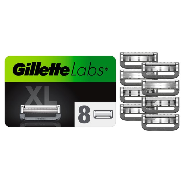Gillette Labs Blades, 8 Per Pack