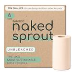 Naked Sprout Unbleached Bamboo Kitchen Roll