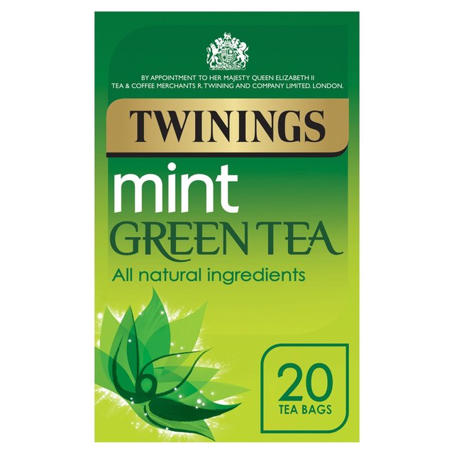 Twinings Mint Green Tea, 20 Tea Bags, 20 Per Pack
