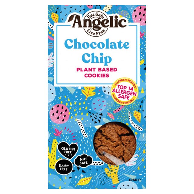 Angelic Free From Chocolate Chip Cookies, 125g