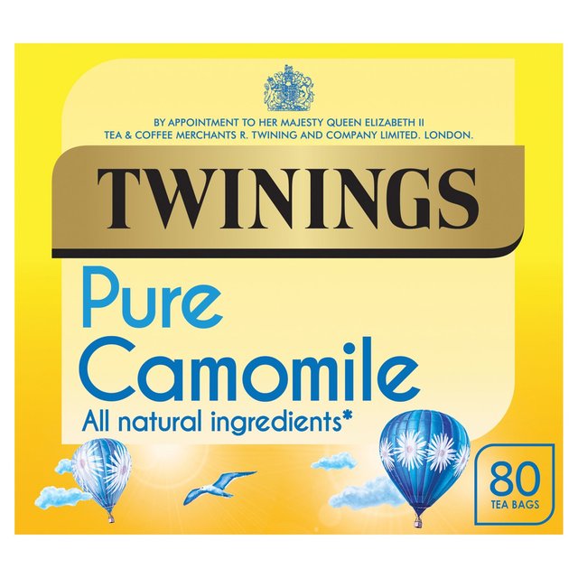 Twinings Camomile Tea, 80 Tea Bags, 80 Per Pack