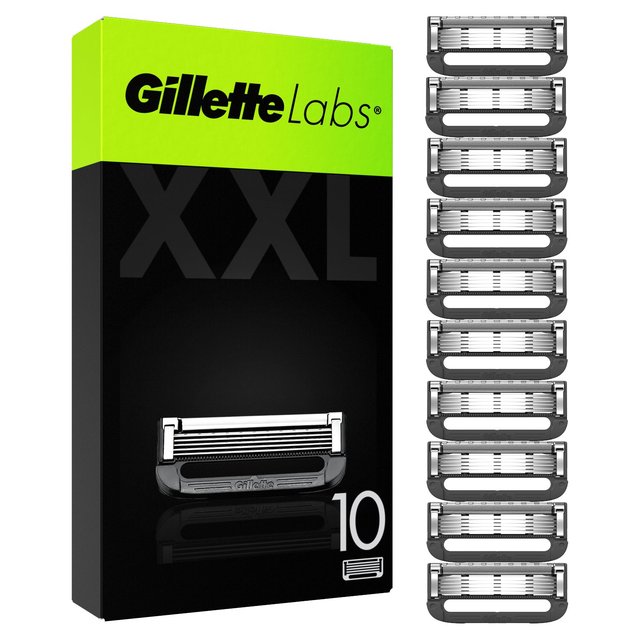 Gillette Labs Blades, 10 Per Pack
