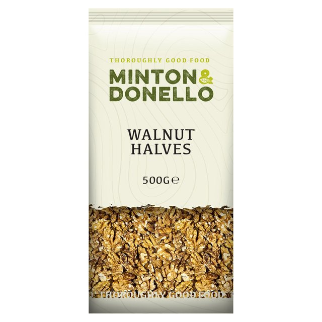 Mintons Good Food Walnut Halves, 500g