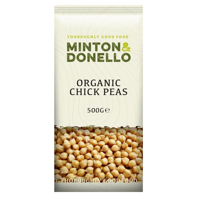Mintons Good Food Organic Chickpeas, 500g