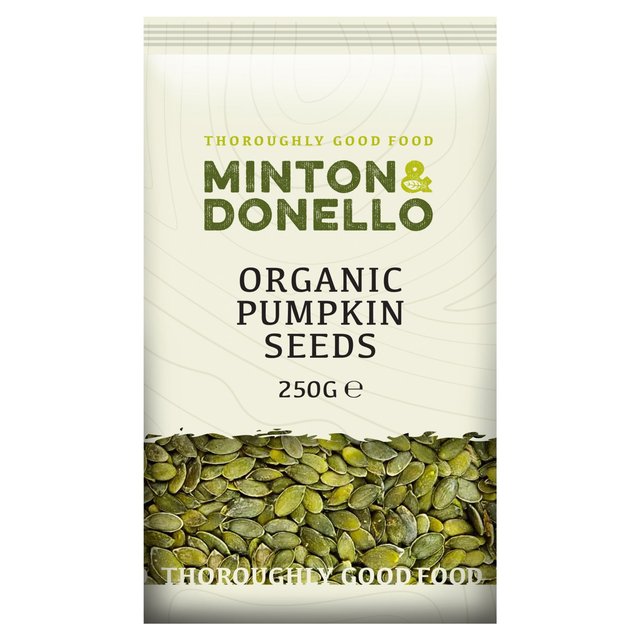 Mintons Good Food Organic Pumpkin Seeds, 250g