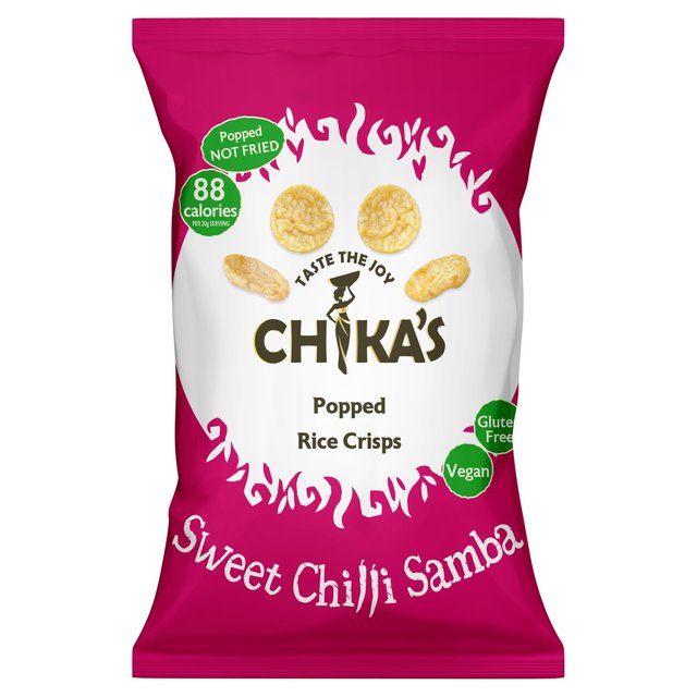 Chika’s Sweet Chilli Samba Popped Rice Crisps, 80g