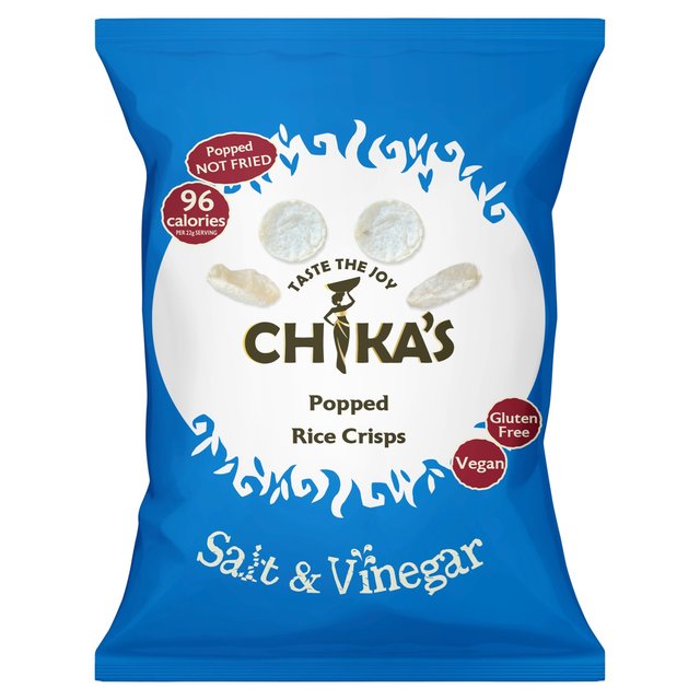 Chikas Salt & Vinegar Rice Crisp, 22g