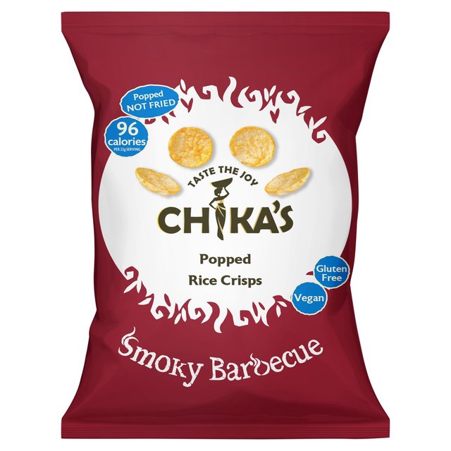 Chikas Smoky Bbq Rice Crisp 22G
