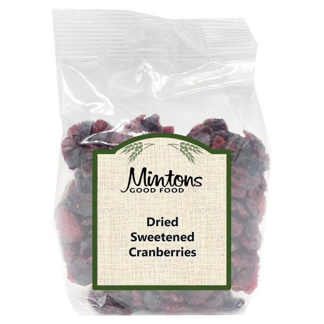 Mintons Good Food Dried Sweetened Cranberries, 250g