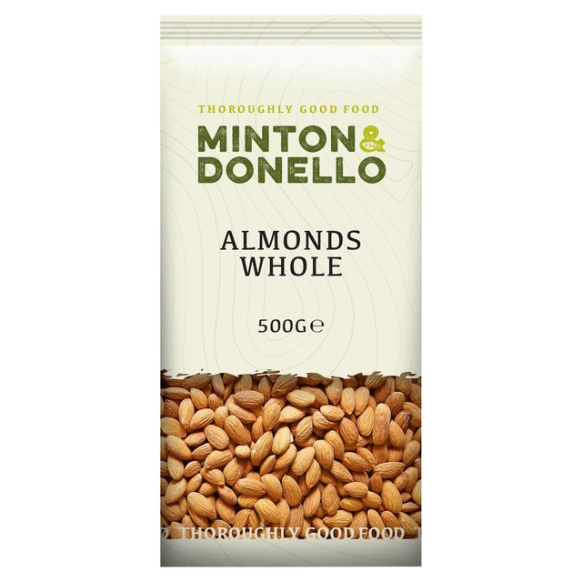 Mintons Good Food Whole Almonds, 500g