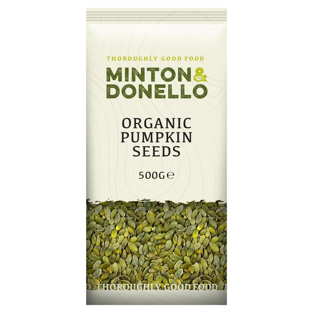 Mintons Good Food Organic Pumpkin Seeds, 500g