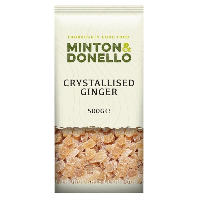 Mintons Good Food Crystallised Ginger, 500g