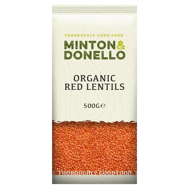 Mintons Good Food Organic Red Split Lentils, 500g