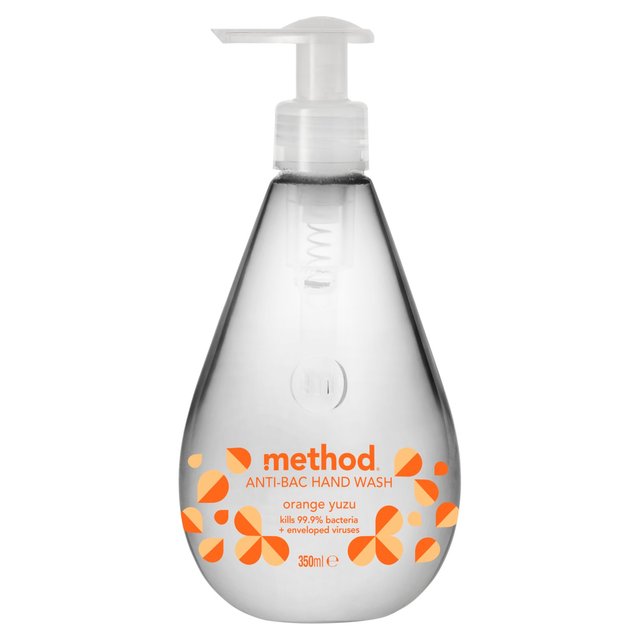 Method Antibac Handsoap Orange Yuzu, 350ml