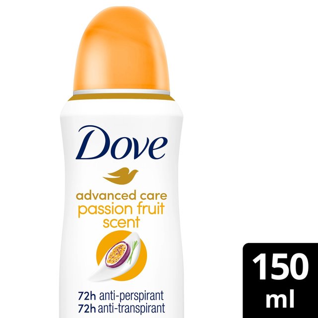 Dove Advanced Antiperspirant Deodorant Passion Fruit Aerosol, 150ml