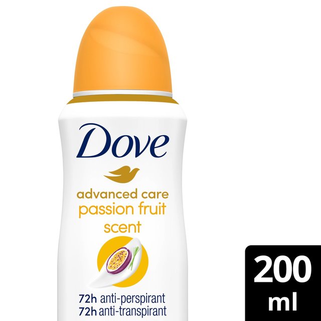 Dove Advanced Antiperspirant Deodorant Passion Fruit Aerosol, 200ml