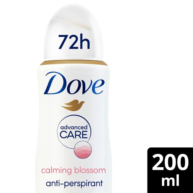 Dove Advanced Antiperspirant Deodorant Calming Blossom Aerosol, 200ml
