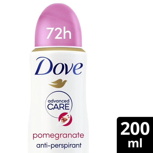 Dove Women Advanced Antiperspirant Deodorant Pomegranate Aerosol, 200ml